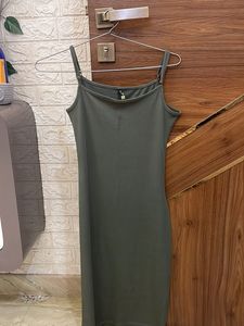 Olive Green Bodycon Dress