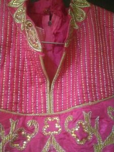 Long Frock With Dupatta