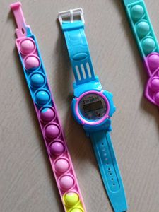 Kids Pop It Watch Bundle