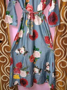 Floral Print Maxi Dress