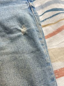 H&amp;M jeans (ripped and washed off look)