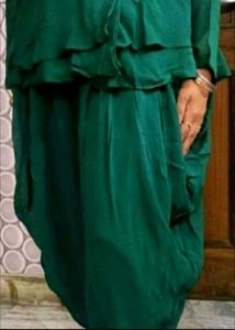 Dhoti Peplum Dress