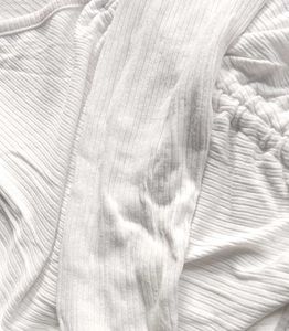 White Long Sleeve Top