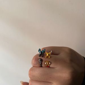 Kawaii Anime Cardcaptor Sakura Inspired Rings. ✨
