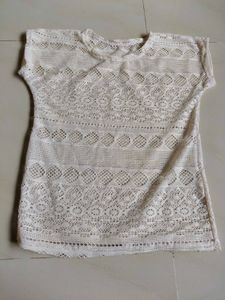 Cutout design Lace Top