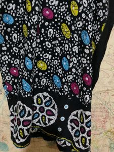 Colorful Batik Print Suit Set