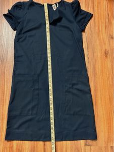 Navy Blue Pocket Mango Dress