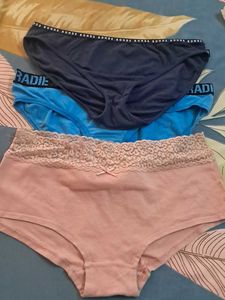 Five  Pure  Cotton  Panty  Imported Fabric