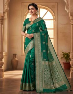 Green Silk Saree