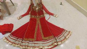 Elegant Red Kurta Set