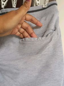 Gray Casual Joggers