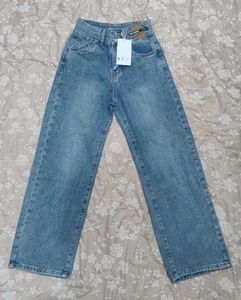 Youlis High Waist Wide Leg Jeans