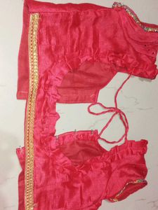 Pink Embellished Pants