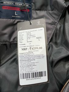 Stylish Grey Puffer Jacket
