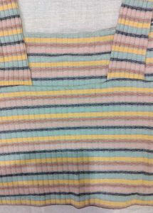 Multicolored Crop Top
