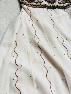 Hand Embroidery Anarkali Suit Set