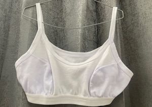 White Cotton Comfort Bra