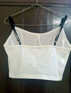 White Crop Top