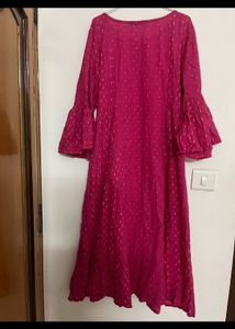Tunic Dress With Bell Sleves