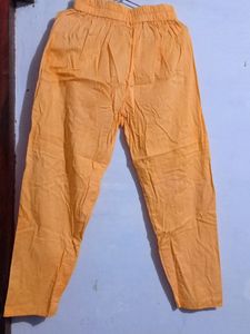 Yellow Pant For Kurta Women