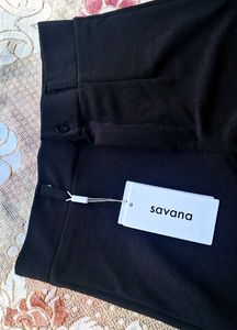 Black Savana Trouser