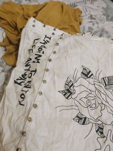 Unique Graphic Denim Jacket