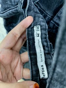 Charcoal Denim Dungaree ()