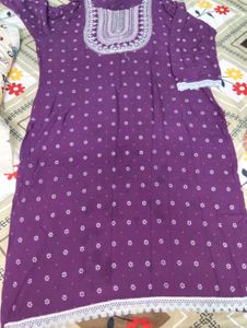 Black Pant &amp; Kurti Set