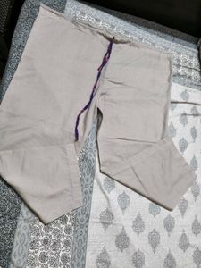 Women Grey Cotton Chikankari Embroidery Suit Set