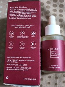 Kisma Beauty Face Serum