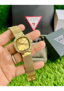GUESS NEW GOLD WATCH FOR WOMEN @SALE