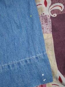 Jeans With Denim Belt