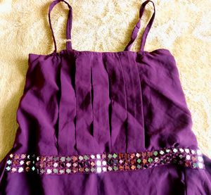 Purple Cute Dress