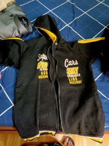 Nike Hoodie with Stripes and 4 other jackets