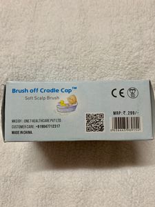 Baby scalp and Cradle Brush for Newborn
