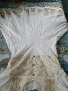 Gown With Shawl And Pant