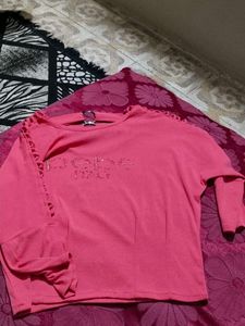 Peach Colour Daily Wear Top