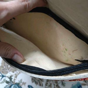 Vintage Embroidered Coin Purse