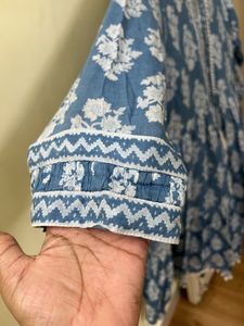 Floral Print Kurta