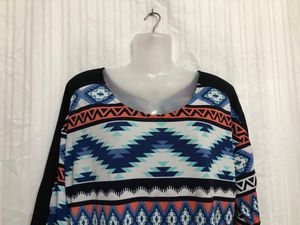 Multi Colour Long Sleeve Top