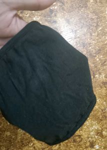 Black Cloth Face Mask