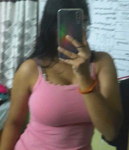 Pink Lace Trim Cami Top