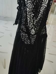 Black Lace Halter Lingerie