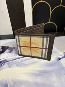 Burberry Check Bi-fold Wallet