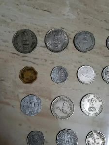 Random Indian And Foreign Coins