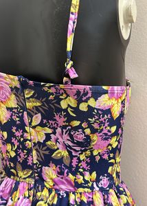 Floral Corset Mini Dress