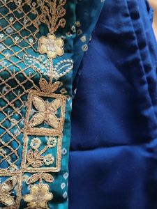 Blue  Kurti Set