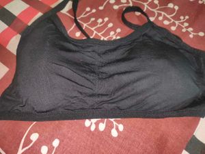 Stylish Back Black Bra