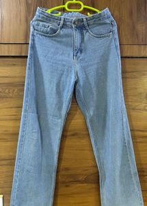 Light blue Wide Leg Jeans