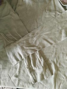 Elegant Green Turtleneck Top